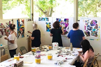 Art/Mixed Media/All-Day Workshop: Fearless Creating